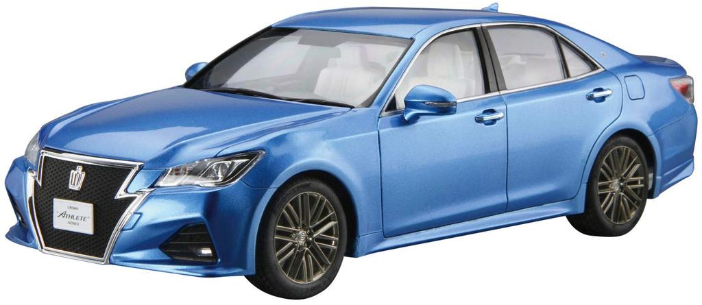 Aoshima Bunka Kyozaisha The Model Car Series Toyota Crown Athlete G 2015 Plastic Model 1/24 No.42 GRS214/AWS210