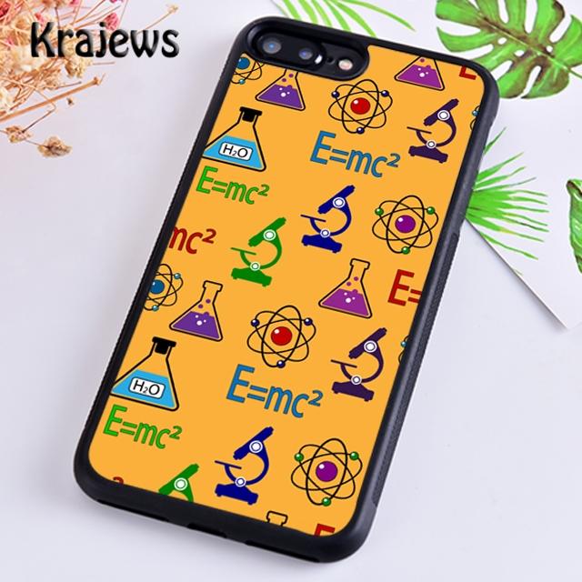 Чехол для телефона с рисунком Химия Математика Для iPhone 17 Air 16 15 14 plus 12 13 pro max coque Shell Fundas