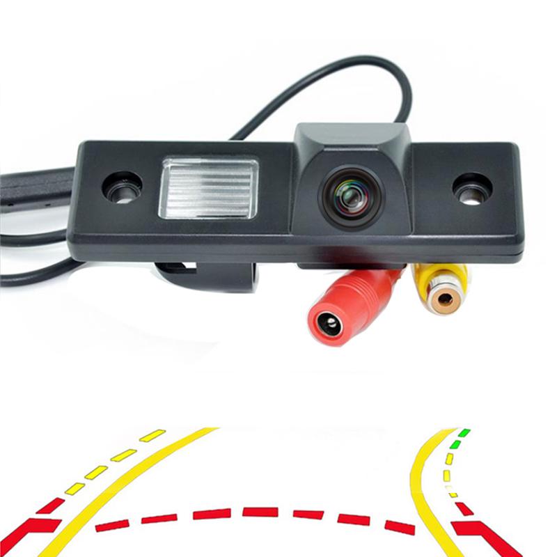 Intelligent Dynamic Trajectory Tracks Parking Line Rear View Camera For Chevrolet Lova Aveo Cruze
