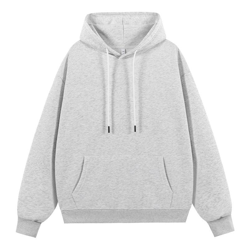 2025 Autumn Solid Color Loose Hoodie for Couples