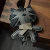 Элегантный брелок для ключей в виде кошки породы рэгдолл, держатель для ключей от машины из натуральной кожи - Стильный шарм для сумки для женщин