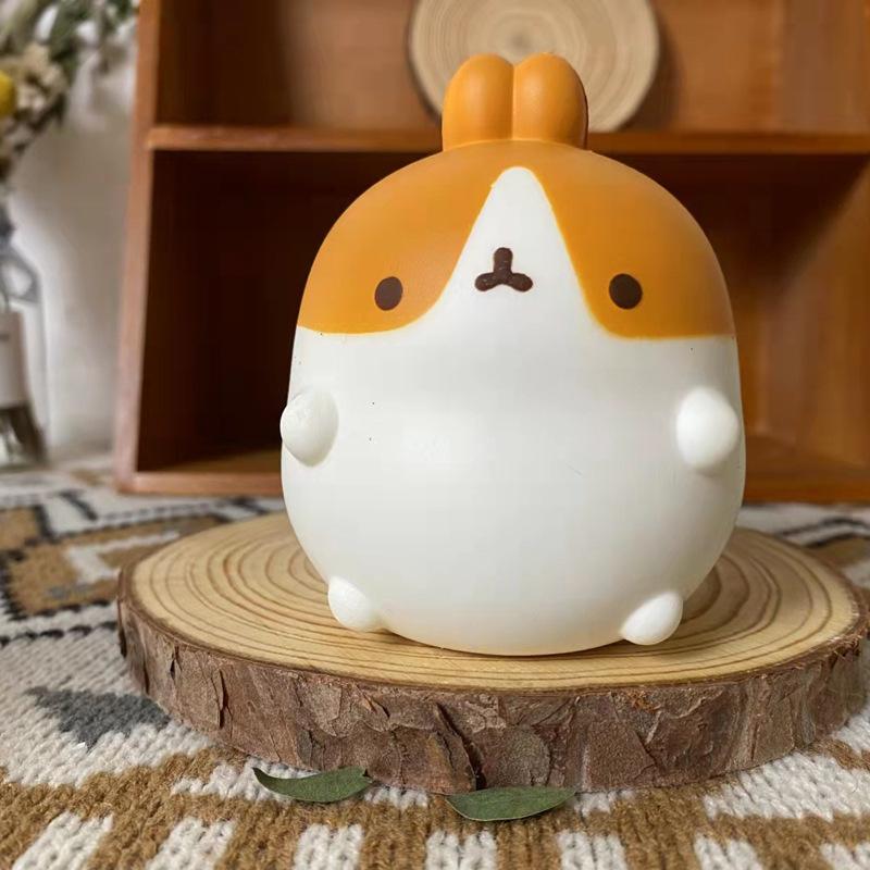 Мягкие игрушки-фиджеты Jumbo Cartoon Figure, медленно поднимающиеся сжимаемые игрушки, милые животные, кролики, антистрессовые игрушки-фиджеты для детей