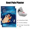 8 шт./пакет, пластырь для лечения боли при подагре, пластырь для лечения подагры, корректор для большого пальца, наклейка на палец, большой палец стопы, облегчение боли, пластырь