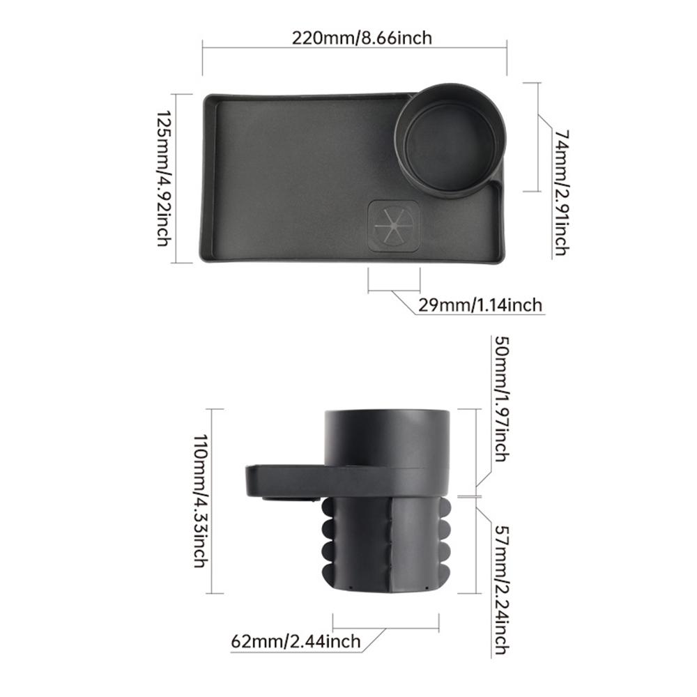 Автомобильный держатель для напитков Подставка для чашек Полки Уборка Автомобильный стол Организованный кронштейн для автомобильных аксессуаров Поднос для напитков и еды Доска для кофе