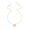 Butterfly necklace jewelry simple fashion versatile niche sweater accessories full of diamond collarbone chain women