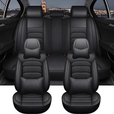 Универсальный чехол для сиденья автомобиля TOYOTA Auris Avensis Crown 4Runner Harrier FJ Cruiser Mark X Premio Автомобильные аксессуары из искусственной кожи