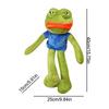 Sad Frog Plush Frog Soft Toddler Anime Stuffed Sad Frog Doll Soft Collectible Cartoon Doll Indoor Decoration For Kids Boy Girl