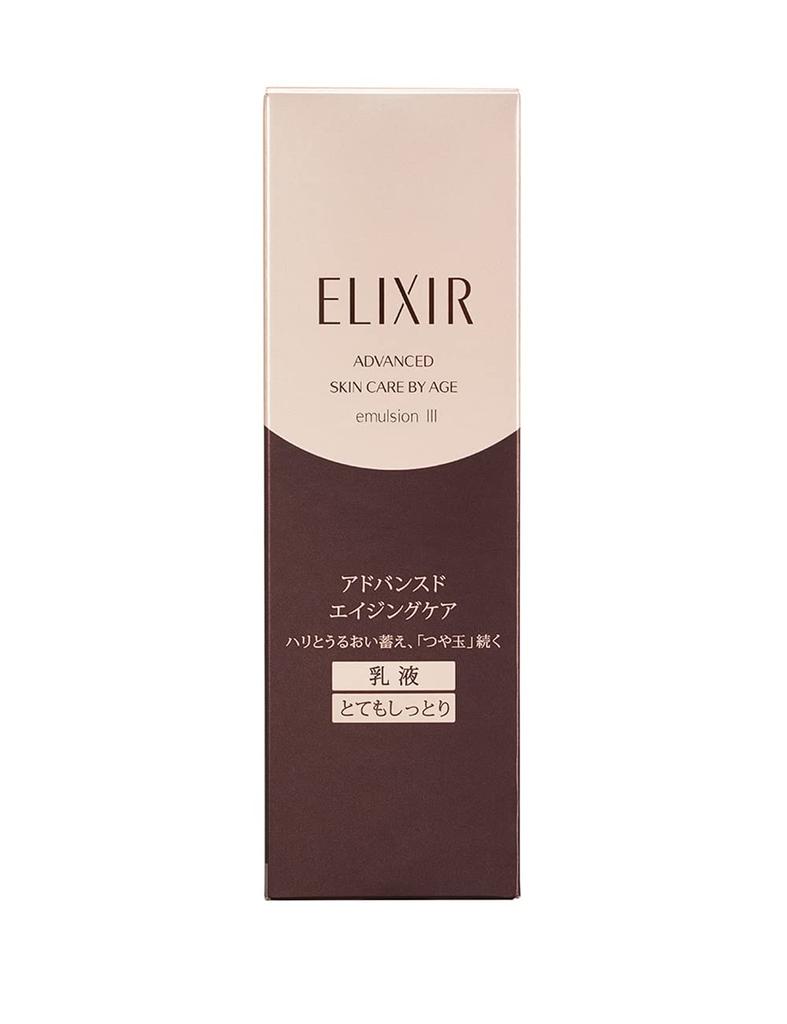 ELIXIR Advanced Emulsion T 3 130 мл Эмульсия Упругость Увлажнение Tsuyadama Уход за кожей со старением Shiseido (Очень влажный)