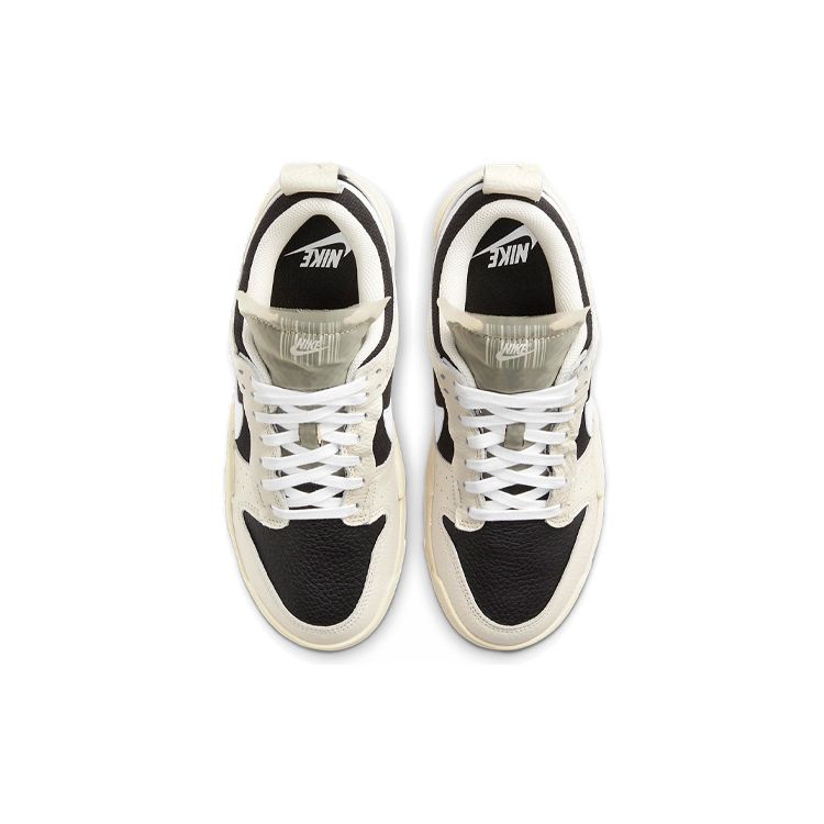 Nike Dunk Low Disrupt Ivory Черные женские кроссовки Кремовые Pale-Ivory DD6620-001