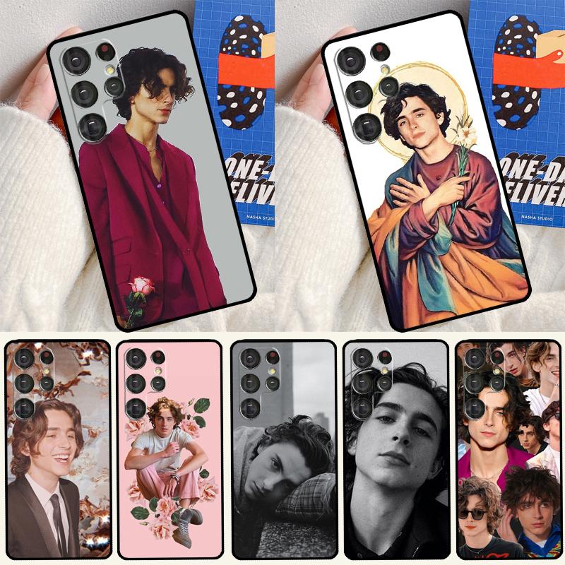 Тимоти Шаламе Актер Мягкий чехол для Samsung Galaxy S25 Ultra S9 S10 S20 FE S21 S22 S23 Plus S24 Ultra Funda Чехол