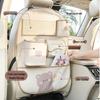 Cartoon Car Seat Back Organizer & Anti-Kick Pad