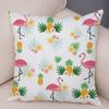 Cute Animal Pattern Cushion Cover Cartoon Friends Monkey Penguin Zebra Donkey Design Soft Square Pillow Home Decor Gift xcm