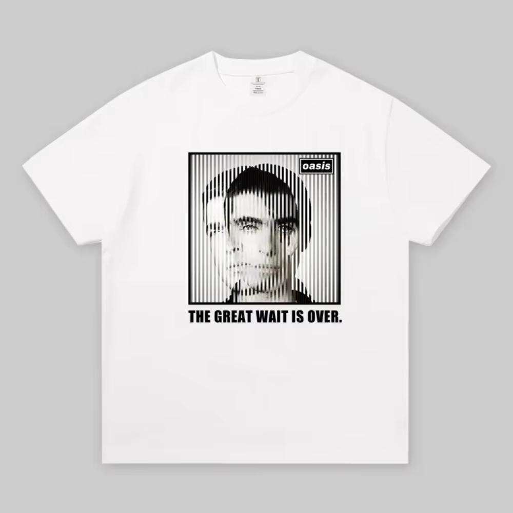 2025 Hot Sale Oasis World Tour 2025 Men's Women T-shirt Print Tshirt Clothing Designer Tee Cotton Oversized T Shirt Summer Tops
