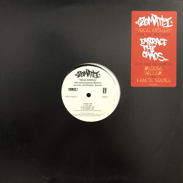 12-дюймовая пластинка OZOMATLI - Vocal Artillery INTR105251 Interscope Reco 2001 US Rap & Hip-Hop/R&B Б/у