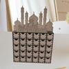Wooden Countdown Calendar Eid Ramadan Mubarak Ornament DIY Ornaments for