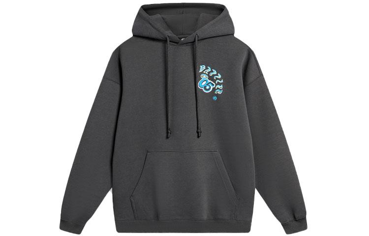 Li Ning Толстовка мужская Обсидианово-серый AWDU085-7
