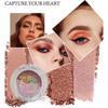 Misiou Beauty New Product Pink Pearl Matte Makeup Artist Biscuit Eye Shadow Plate European and American Monochrome Eye Shadow Box