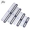 1Pcs Black/Silver Thickened Stainless Steel Straight Angle Bracket 180 Degree Flat Fixed Bracket Connector Furniture Holder