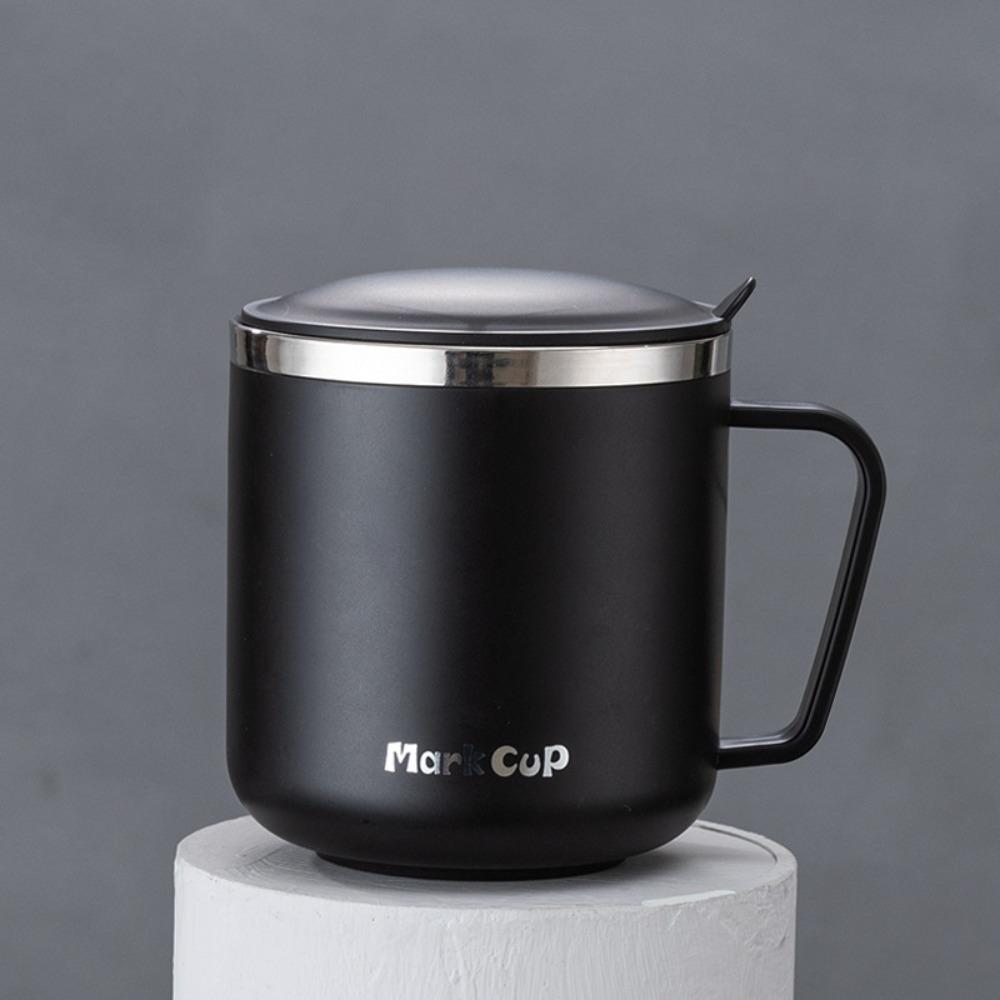 Stainless Steel Insulated Water Cups Double Wall Vacuum Flask Portable Milk Coffee Cup Home