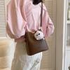 IELGY Spring Summer Retro Commuter Portable Bucket Bag