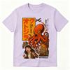 Octozilla Dotonbori Drunken Octopus Funny Horror T Shirts Unisexs Women Japanese Oversized Cotton Short Sleeve TShirts Streetwear