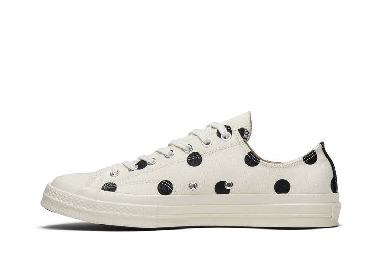 Men's Sneakers Converse Chuck Taylor All Star 70 Ox Comme des Garcons PLAY  Polka Dot White White/Black-Red