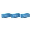 TOMIX N Gauge Private U30A Type Container, Hokuetsu Corporation, 3-Piece Set, 3179, Model Railroad Supplies