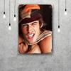 Дамон Сальваторе Декор Постер Винтажная Жестяная Вывеска Металлическая Вывеска Декоративная Табличка для Паба Бара Мужской Уголок Клуба Настенное Украшение
