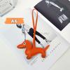 Classic Cute Puppy Dog Bag Pendant Key Chain  Pu Leather Dachshund Key Ring Accessories