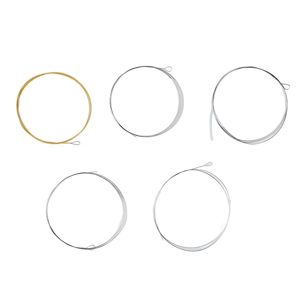 Струны для 5-струнного банджо из нержавеющей стали, с полным резонансом, толстые струны для высоких нот, замена для