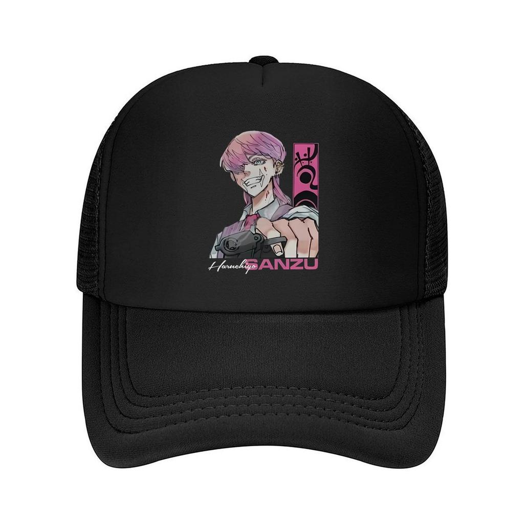 Anime Character Sanzu Graphic Fashion Mesh Baseball Cap Breathable Casual  Hats Outdoor For Unisexs And Womens