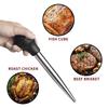 Flavor Needle BBQ Meat Syringe Marinade Turkey Baster Needle Set Kitchen Cooking Pork Steak Meat Sauces Barbecue Seasoning Tool