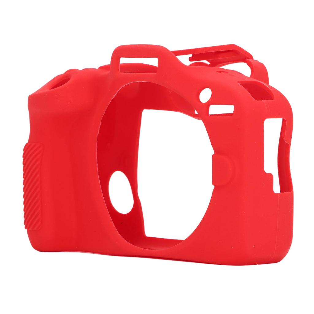 Soft Silicone Protective Case for R100 Lightweight Ultra Thin Camera Fullbody Housing Cover Skin Firm Grip Red