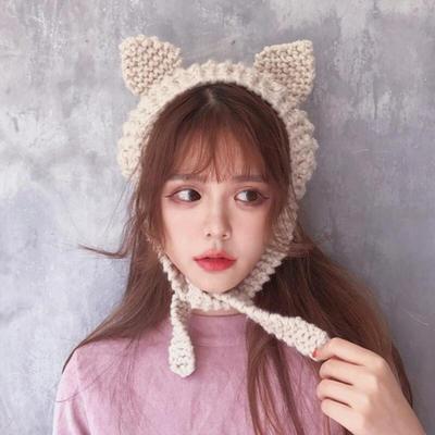 Женские 4-цветные наушники-грелки с ушками кошки FW hat
