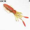 1Pcs 5 Color 10/12/15cm Fishing Tackle Fishing Lure Artificial Lures Squid Baits Soft Bait