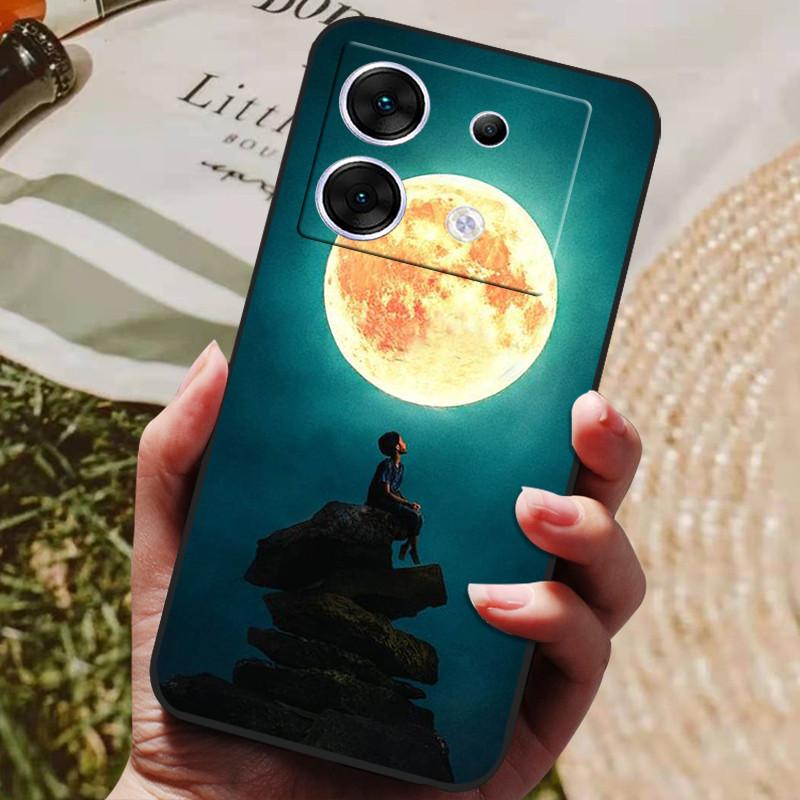 Для Infinix Zero 30 5G Чехол Черная Крышка Лев Волк Силиконовые Мягкие Задние Чехлы Для Infinix X6731 Чехол для Телефона Zero30 5G Fundas Coque