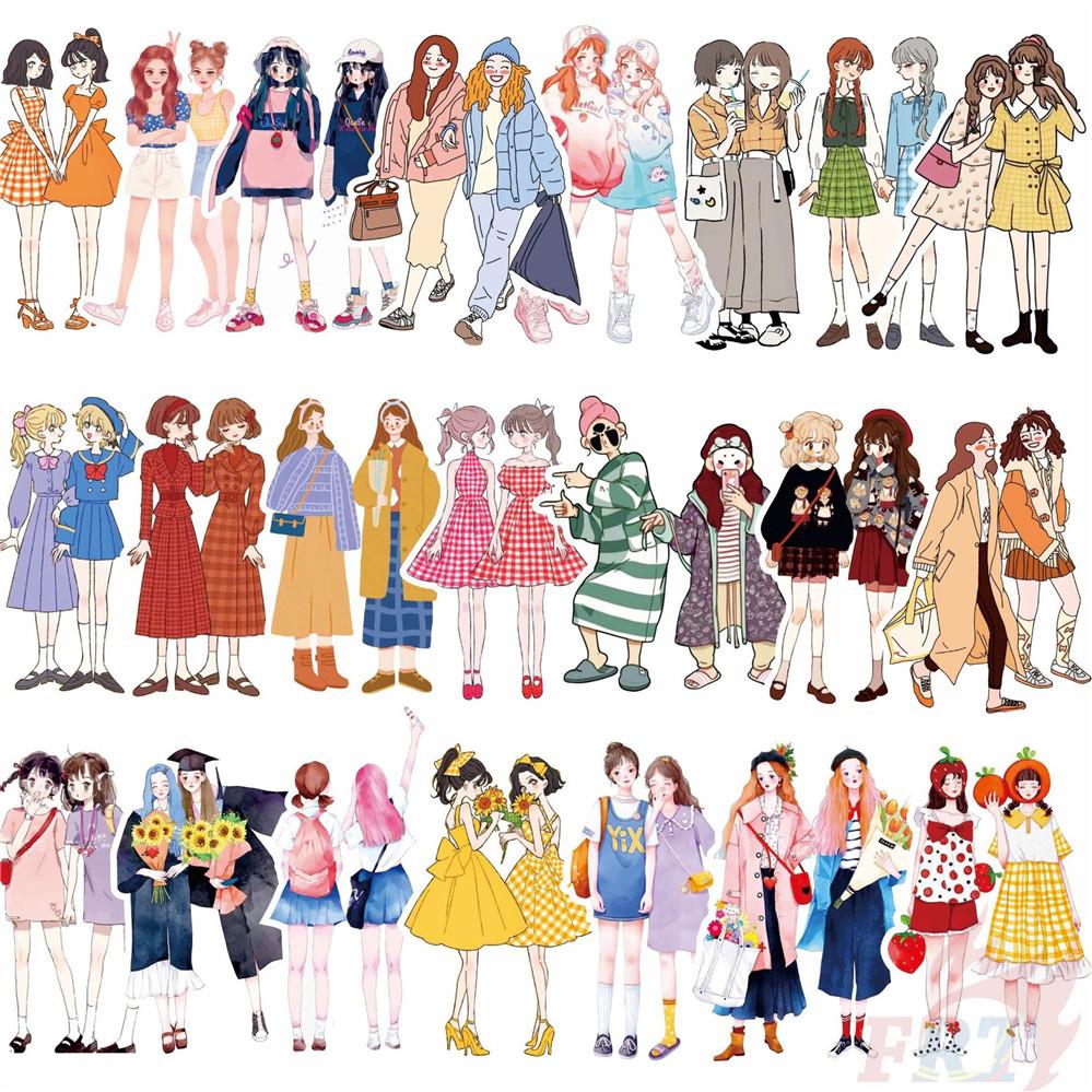 Современные наклейки Mori Girls DIY Scrapbooks Декор для альбома Наклейки Наклейки