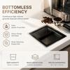 Stainless Steel Coffee Knock Box Open Bottom Desktop Knock Box Espresso Knock Box  For Restaurant