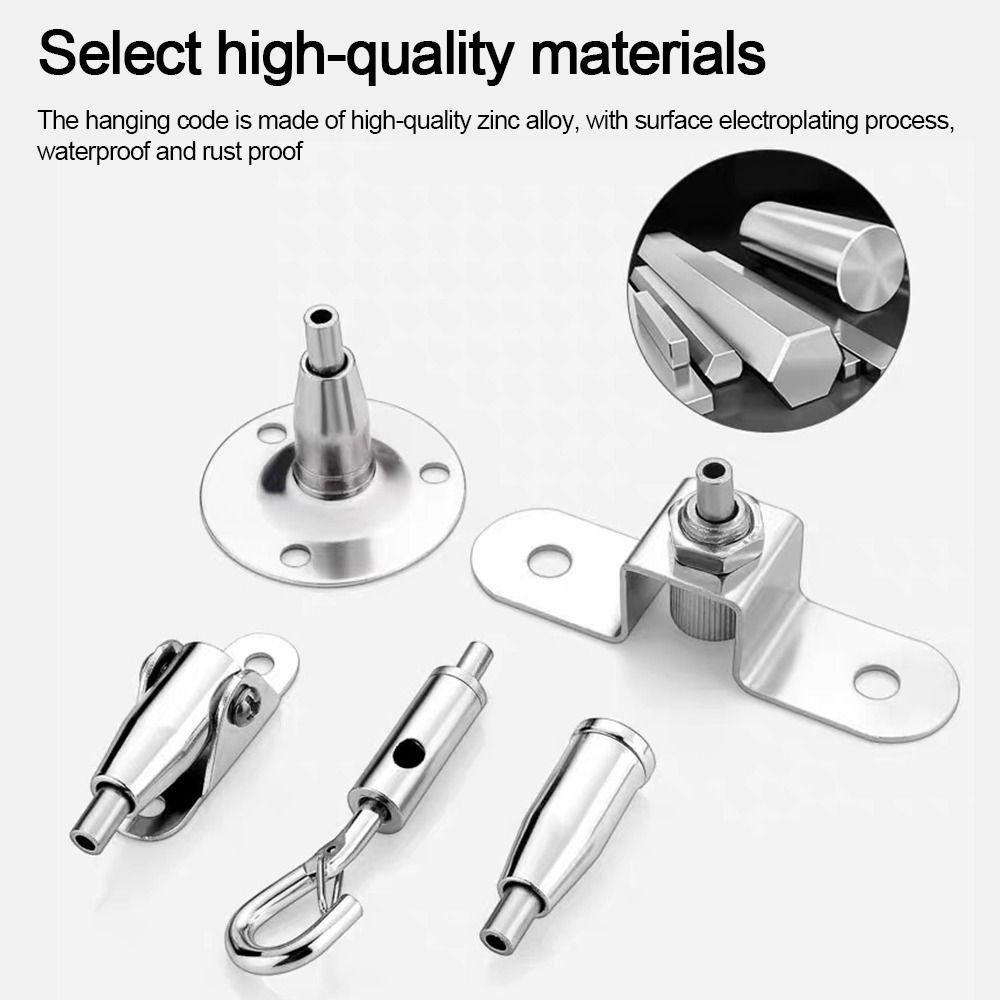 Высококачественный трос из нержавеющей стали, регулируемый с блокирующим страховочным шнуром для подвешивания