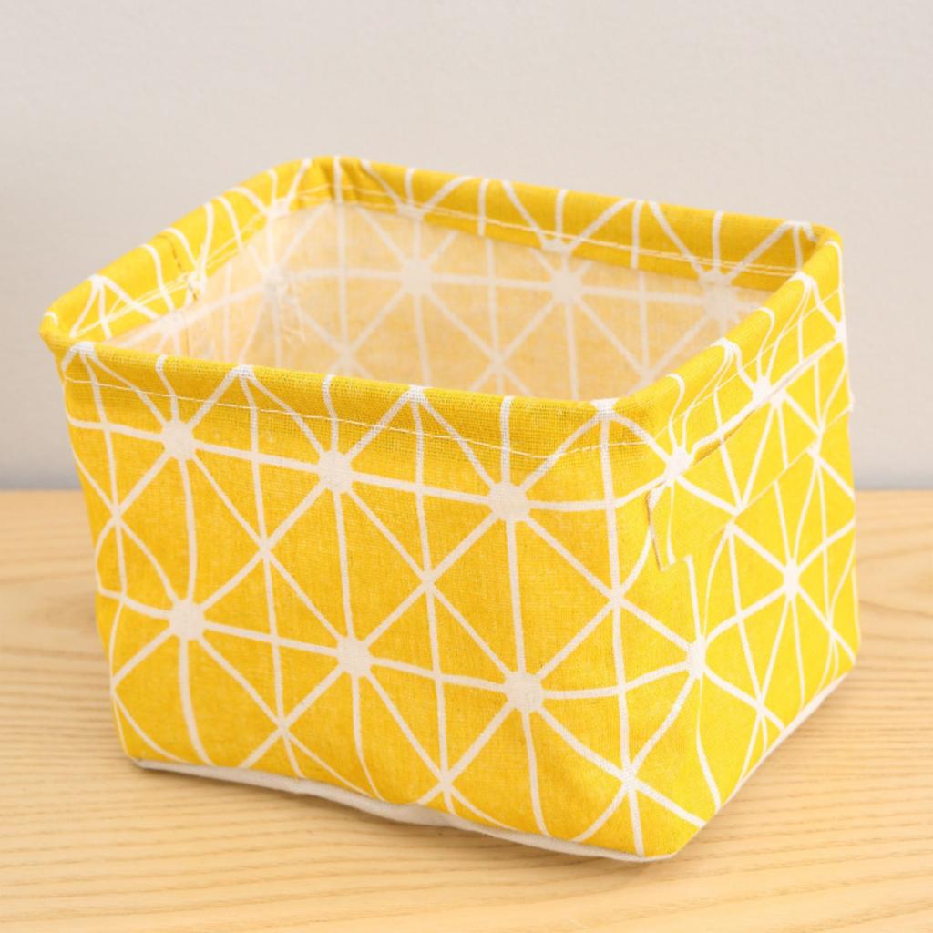 Настольная корзина для хранения Складной ящик для хранения косметики