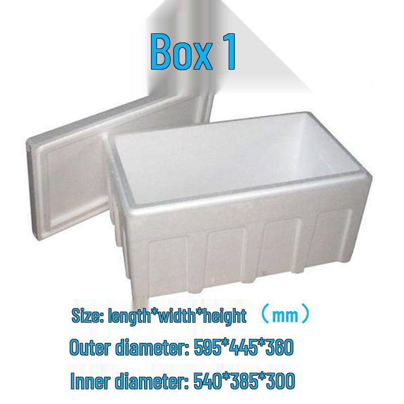 Extra Large Insulated Foam Box for Vegetables - Ideal for Cold Storage and Heat Preservation