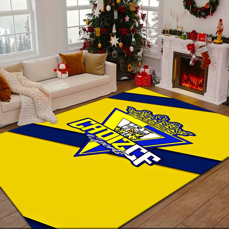 1PC Cadiz Crest Design Rug Game Carpet, Floor Mat for Bedroom Living Room Entryway Rug, Home Decor Idea Gift for Christmas birthday