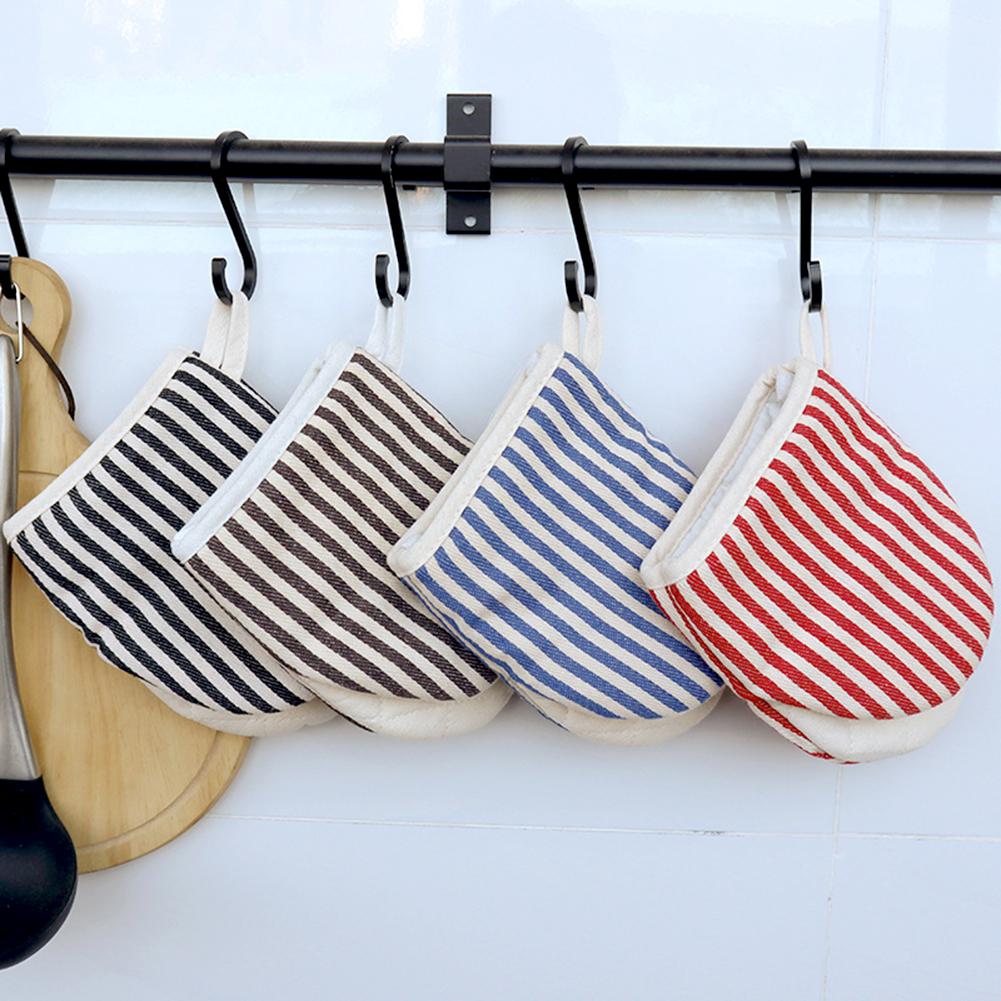 1 шт. Прихватки для духовки, термостойкие, с хлопковой подкладкой, противоскользящие, кухонные перчатки, перчатки для микроволновой печи, безопасная подкладка, готовка на гриле