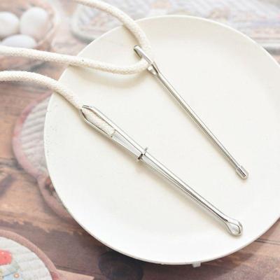 Yousheng Drawstring Threader Set Metal Threading Clip Elastic Ribbons Cords Threader Швейный нитевдеватель для толстовок, шорт, брюк, замена шнурка