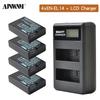 AJNWNM EN-EL14 EN-EL14a ENEL14 EN EL14 EL14a Battery Set for Nikon D3100 D3200 D3300 D5100 D5200 D5300