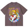 230 г/м² 100% хлопок Sailor Moon V8 Принт Минако Унисекс Тяжелая хлопковая футболка