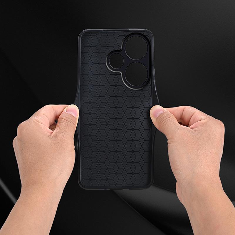 AZNS Для Xiaomi Redmi Turbo 3 5G/Poco F6 5G Чехол из PU-кожи с покрытием TPU, Чехол для телефона с тиснением