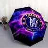 1pc C-Chelsea Umbrella, Sun Protection, And UV Shielding. It Has Eight Sturdy Ribs for Outdoor Use And Perfect As a Holiday Gift