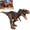 Mattel Фигурка Динозавра Мира Юрского Периода, Новый Правитель, Рычащий Раджазавр [Общая Длина: приблизительно. 26 см] [Для детей от 4 лет] HDX35 Коричневый, Средний