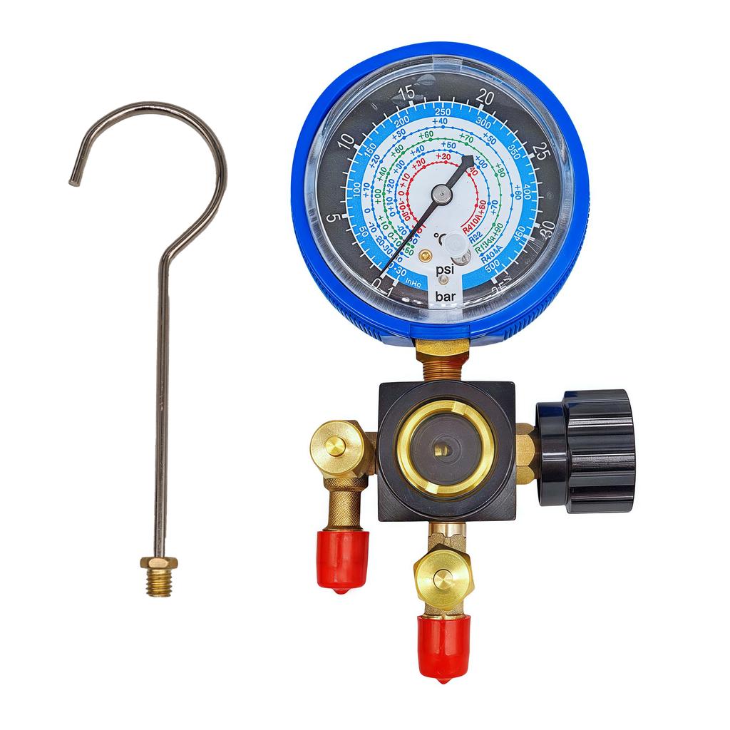 R22/R410A/R134A/404A Diagnostic Manifold Pressure Gauge And High/Low Pressure Air Conditioning Refrigeration Maintenance Tool